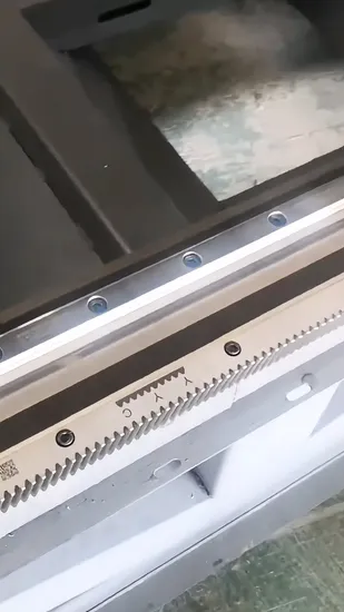 Cutting Machine Rack Helical, Grade7 M1-M2 with Different Size